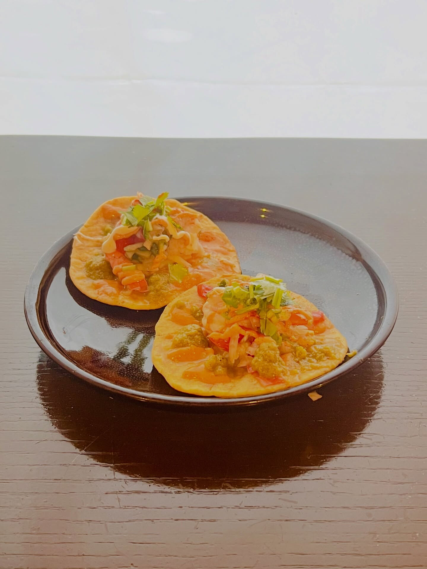 ぷりぷり大海老のタコス🦐