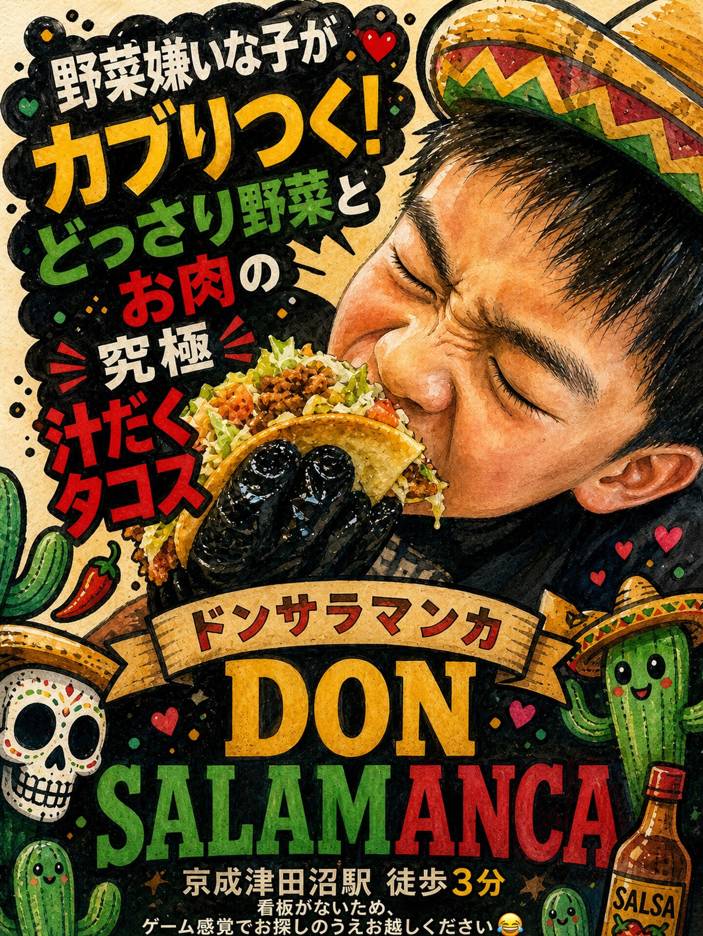 野菜！きらーい😤